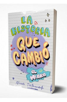 NUEVO TESTAMENTO "LA HISTORIA QUE CAMBIÓ EL MUNDO" (BLB). LIBRETA.