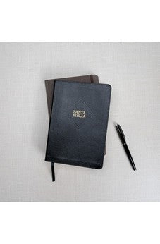 Image of Biblia RVR 1960 Letra Gigante Negro Piel