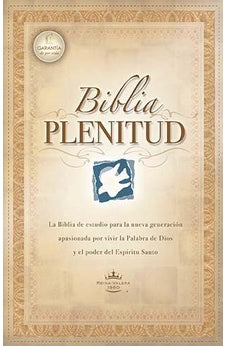 Biblia RVR 1960 de Estudio Plenitud Piel Negro