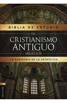 Biblia RVR 1977 de Estudio Patrística Tapa Dura con Índice