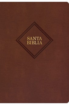 Biblia RVR 1960 Tamaño Manual Símil Piel Café