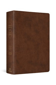 Biblia RVR 1960 ESV Bilingüe Marrón Símil Piel