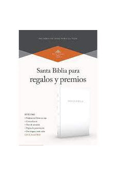 Biblia RVR 1960 Regalos y Premios Piel imitación Blanco