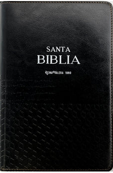 Biblia RVR 1960 Letra Grande Tamaño Manual Negro Marrón