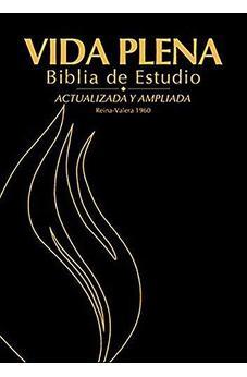 Biblia RVR 1960 de Estudio Vida Plena Piel Negra