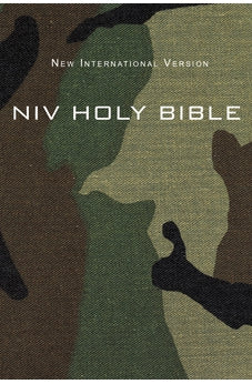 NIV, Holy Bible, Compact, Paperback, Woodland Camo