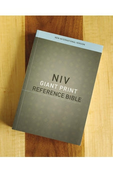 Image of NIV, Reference Bible, Giant Print, Paperback, Red Letter, Comfort Print