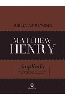 Biblia RVR 1977 Estudio Matthew Henry Piel Clasica