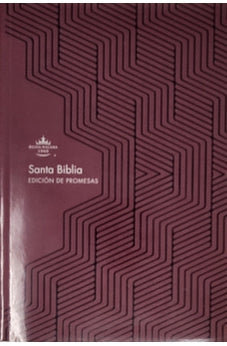 Image of Biblia RVR 1960 de Promesas Letra Gigante Marrón Líneas Rústica con Índice